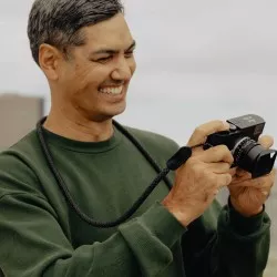 Pasek Peak Design Form Rope Camera Strap Long Black - czarny