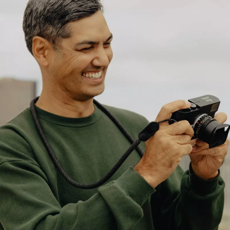 Pasek Peak Design Form Rope Camera Strap Long Black - czarny