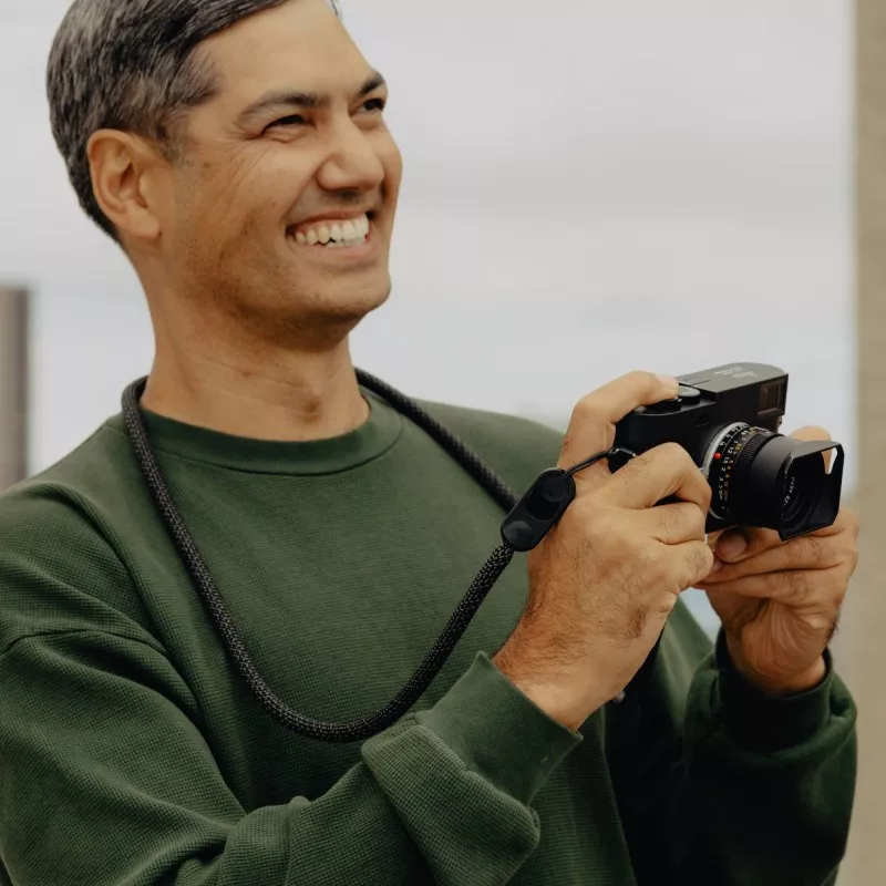 Pasek Peak Design Form Rope Camera Strap Long Black - czarny