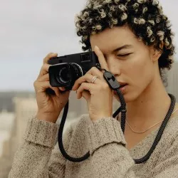 Pasek Peak Design Form Rope Camera Strap Standard Black - czarny