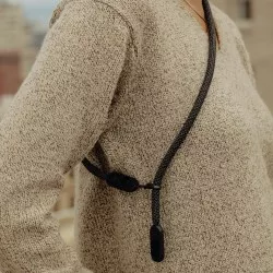 Pasek Peak Design Form Rope Camera Strap Standard Black - czarny