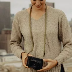 Pasek Peak Design Form Rope Camera Strap Standard Kelp - oliwkowy