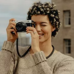 Pasek Peak Design Form Rope Camera Strap Short Black - czarny