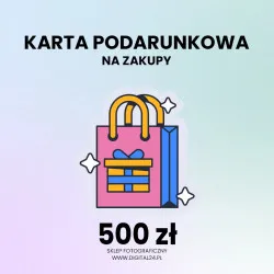 Karta podarunkowa o wartości 500 zł