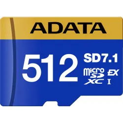 ADATA mSD EXPRESS SWITCH 2 512GB PCIe U3 C10 V30 RW:800MBs/700MBs