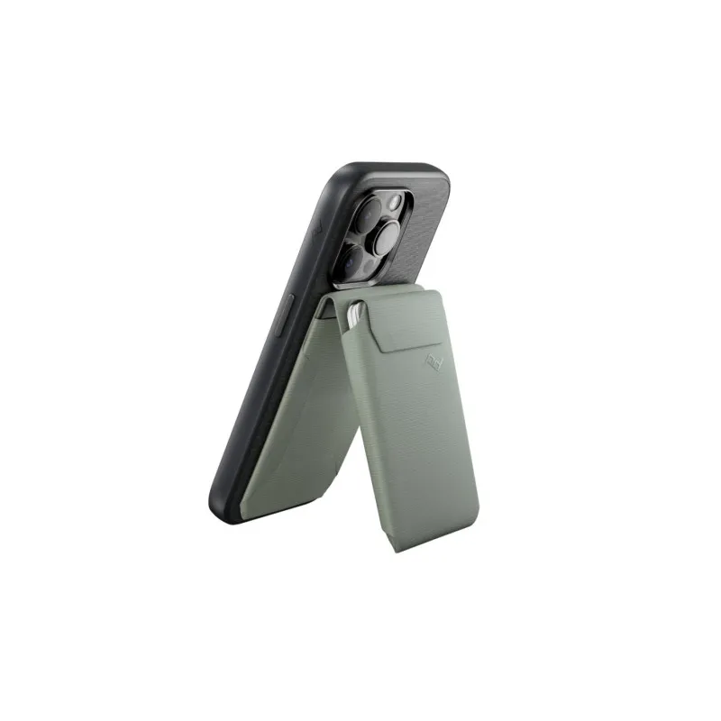Peak Design Mobile Wallet Stand - Magnetyczny Portfel Do Telefonu / Podstawka - Szarozielony