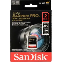 SanDisk Extreme Pro SDXC     2TB UHS-I C10 U3 V30