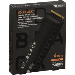 Western Digital Black SSD    4TB SN850x M.3 NVMe      WDS400T2XHE