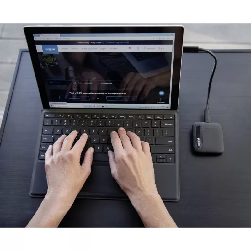 Crucial portable SSD X6   4000GB USB 3.1 Gen 2 Typ-C