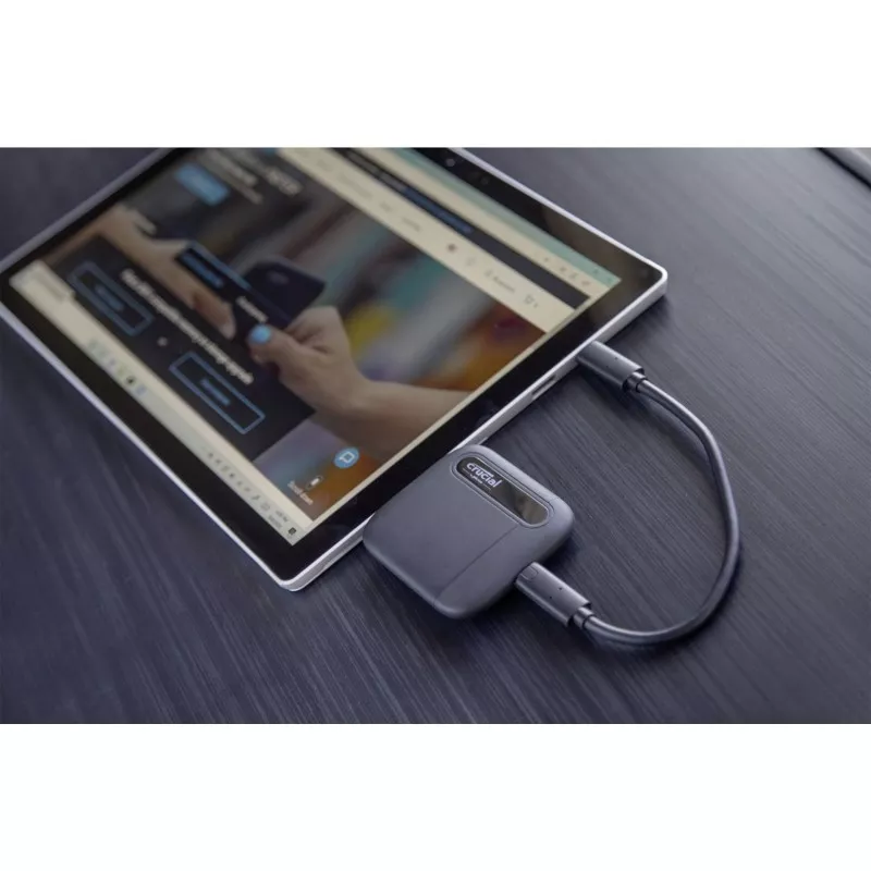 Crucial portable SSD X6    500GB USB 3.1 Gen 2 Typ-C