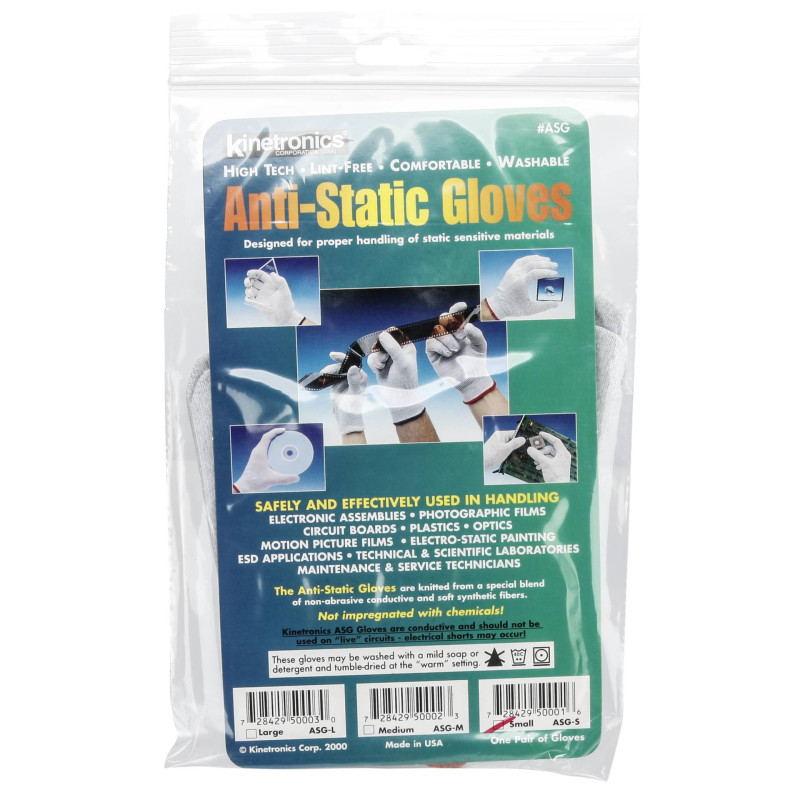 Kinetronics rekawiczki antystatyczne              ASG-S