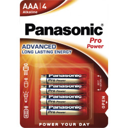 1x4 Panasonic Pro Power LR 03 Micro AAA