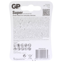 1x2 GP Super Lady LR 1 baterie                030910AC2