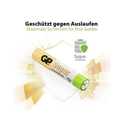 1x2 GP Super Alkaline AAAA baterie                 03025AC2