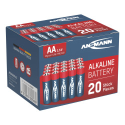 1x20 Ansmann Alkaline Mignon AA LR 6 red-line Box