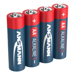 1x4 Ansmann Alkaline Mignon AA LR 6 red-line