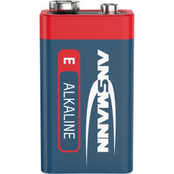 1x2 Ansmann Alkaline 9V-Block red-line