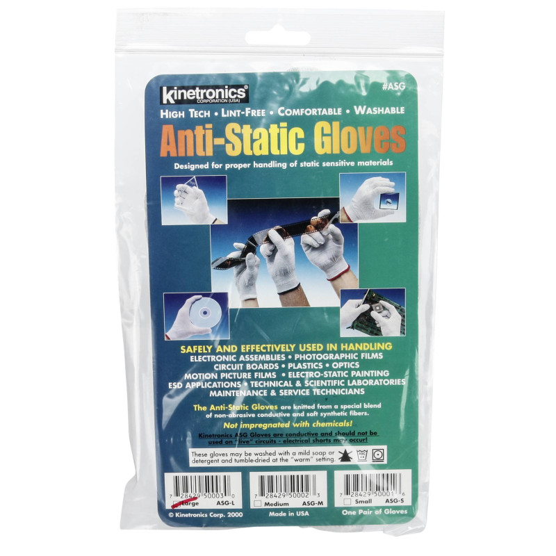Kinetronics rekawiczki antystatyczne              ASG-L