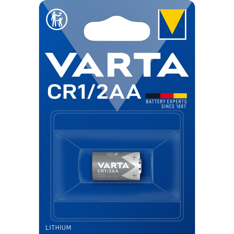 1 Varta Lithium CR 1/2 AA 700mAh 3V