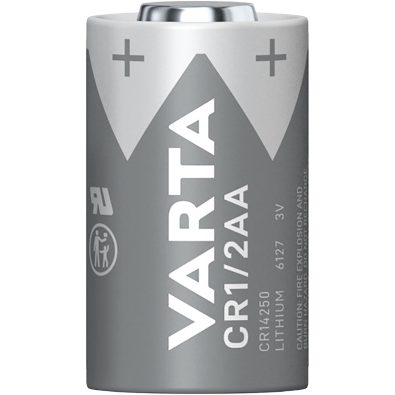 1 Varta Lithium CR 1/2 AA 700mAh 3V