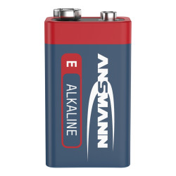 1 Ansmann Alkaline 9V block red-line