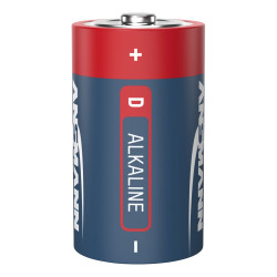 1x2 Ansmann Alkaline Mono D LR 20 red-line