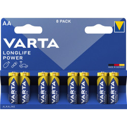1x8 Varta Longlife Power Mignon AA LR 6