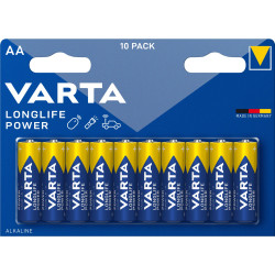 1x10 Varta Longlife Power Mignon AA LR 6