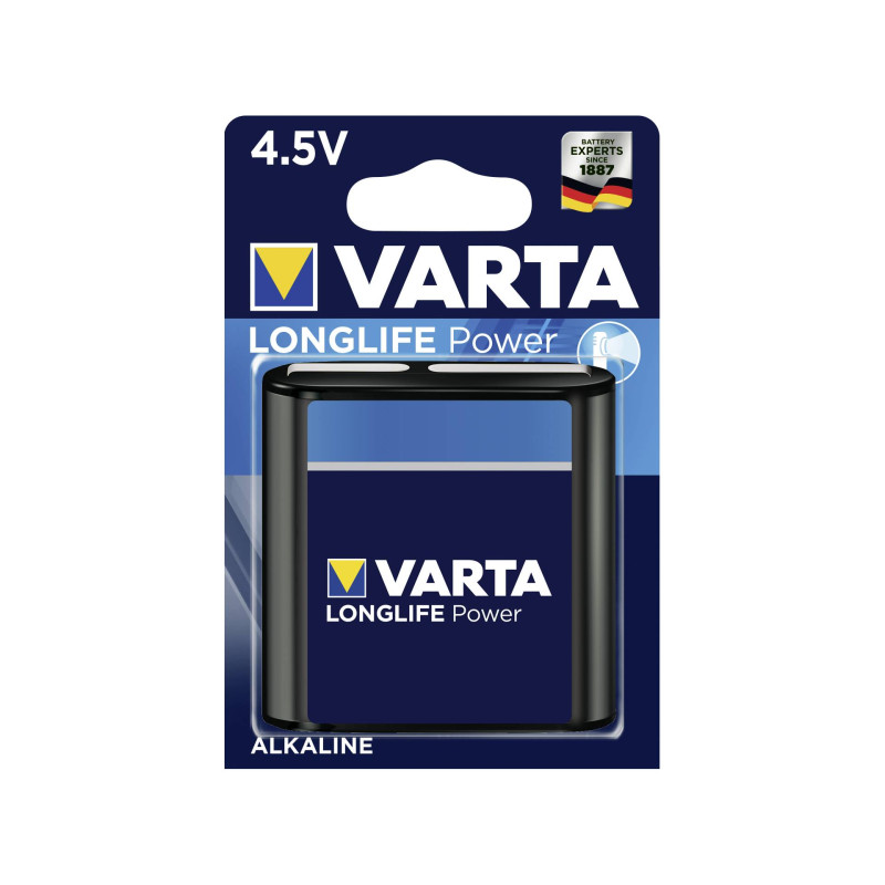 1 Varta Longlife Power 3 LR 12 4,5V-Block