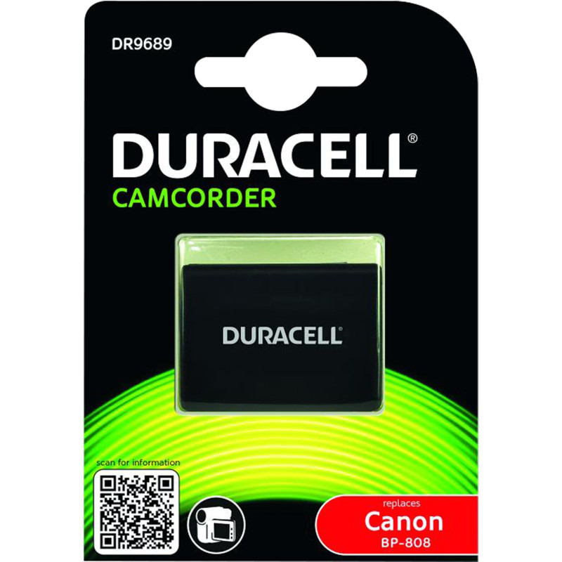 Duracell akum. lit.-jon. 890mAh do Canon BP-808