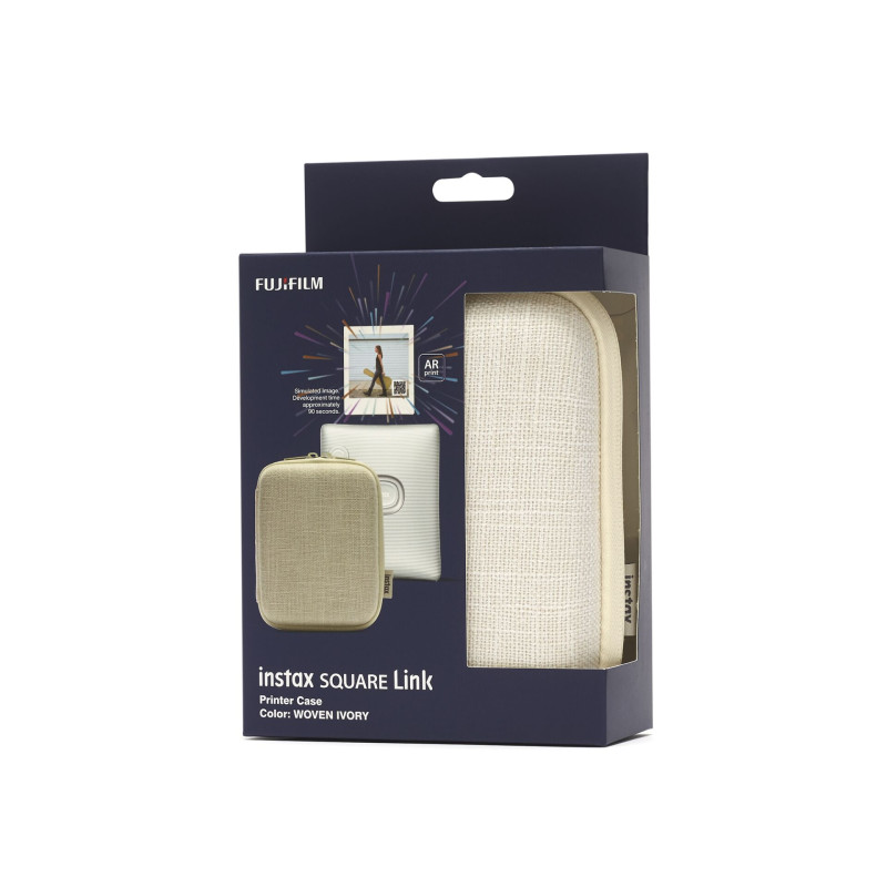 Fujifilm instax Square Link Printer Case woven ivory