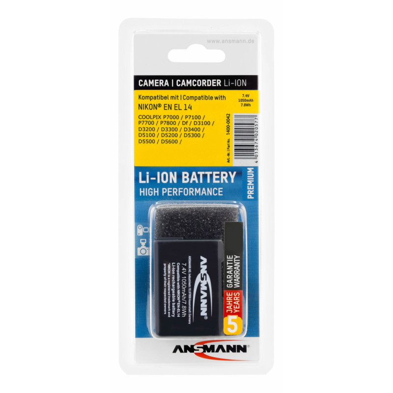 Ansmann A-Nik EN-EL14