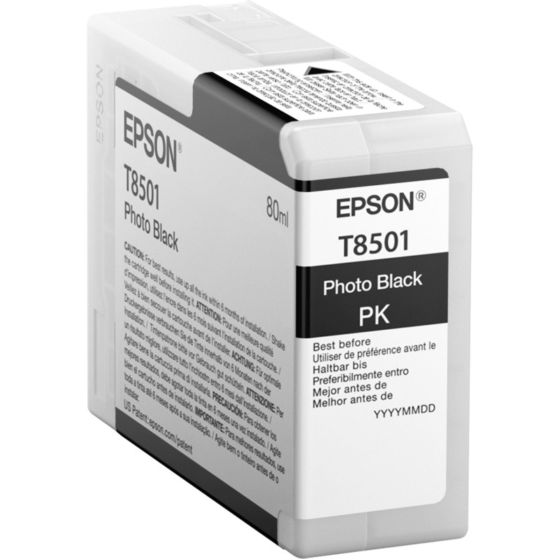 Epson Tusz photo czarny T 850 80 ml    T 8501
