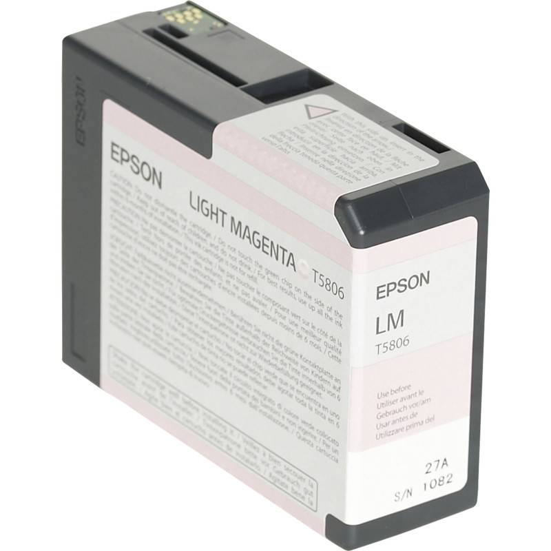 Epson Tusz jasny magenta T 580  80 ml      T 5806