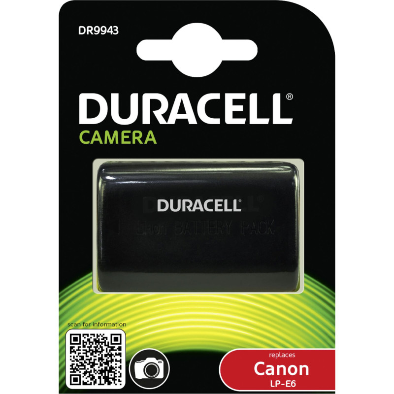 Duracell akumulat. litowo-jonowy 1600 mAh do Canon LP-E6