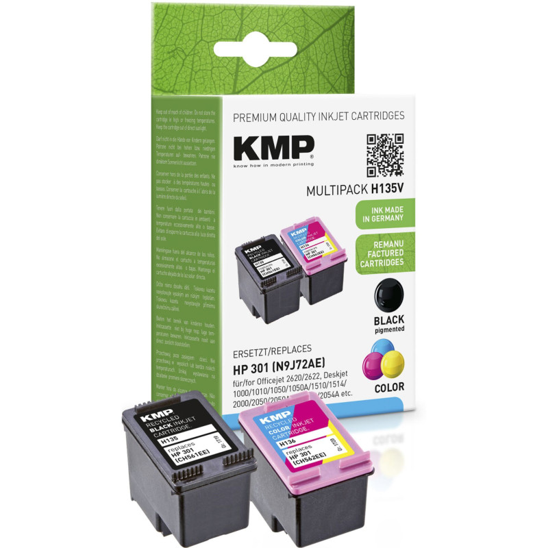 KMP H135V Multipack BK/Color kompatybilny z HP CH 561/562