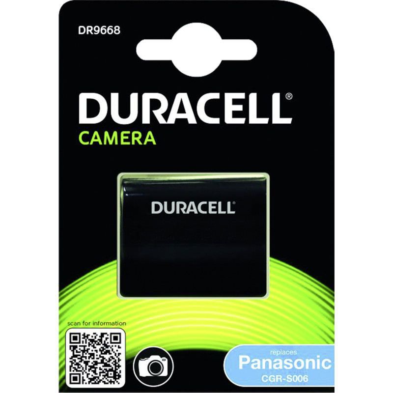 Duracell akumulat. litowo-jonowy 750mAh do Panasonic CGA-S006