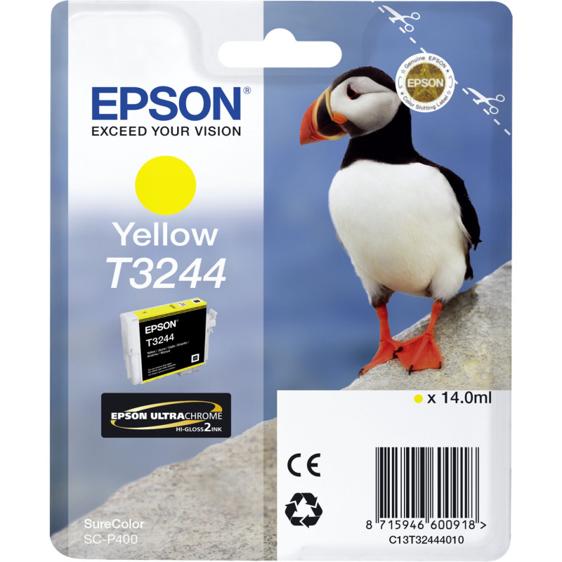 Epson Tusz zolty T 324  T 3244