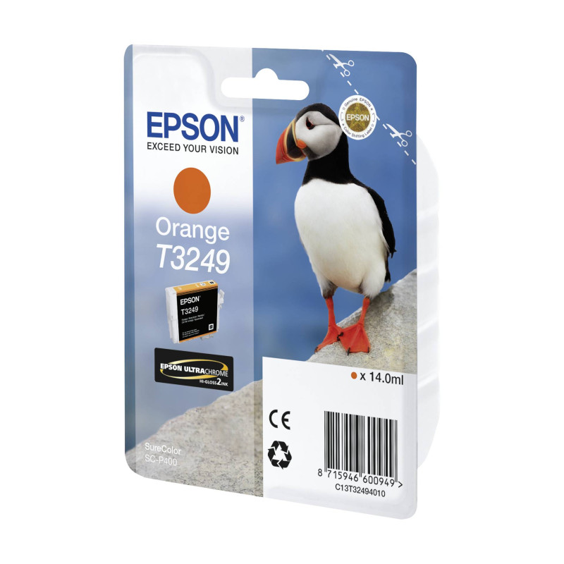 Epson Tusz pomaranczowy T 324  T 3249
