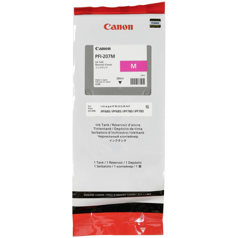 Canon PFI-207 M tusz magenta