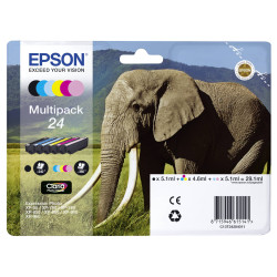 Epson Multipack Claria Photo HD BK/C/M/Y/LC/LM T 242      T 2428