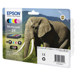 Epson Multipack Claria Photo HD BK/C/M/Y/LC/LM T 242      T 2428