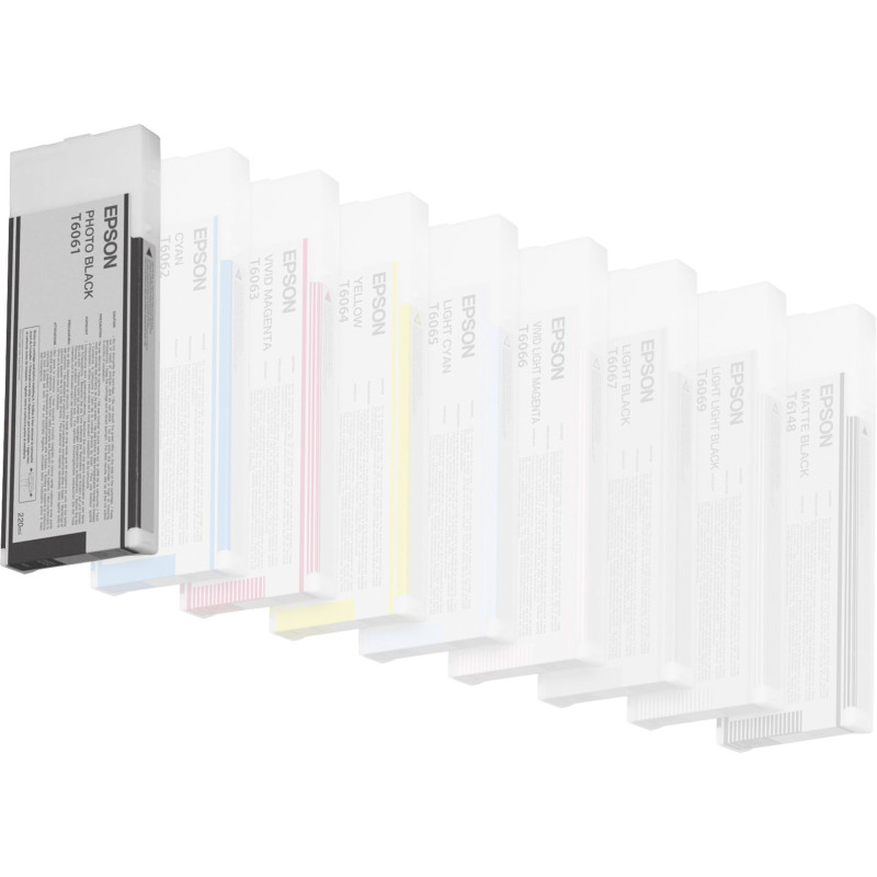 Epson tusz photo czarny T 606 220 ml T 6061