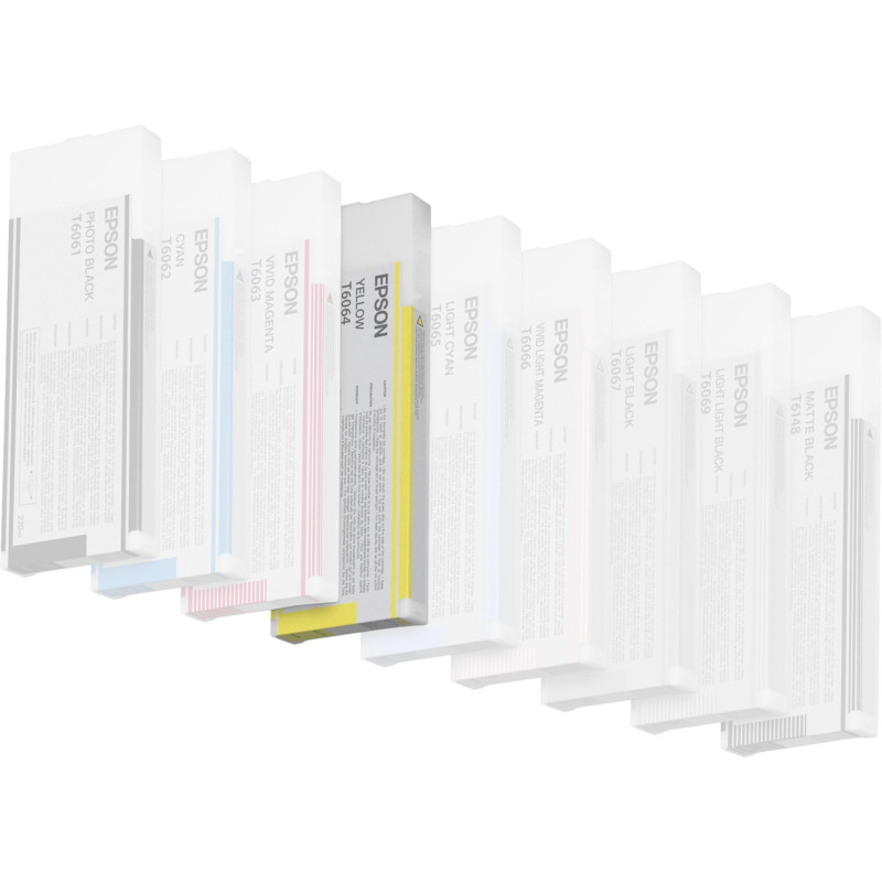 Epson tusz zolty T 606  220 ml  T 6064