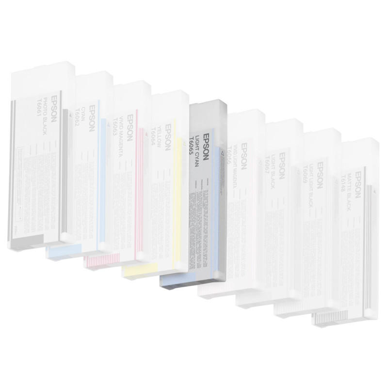 Epson tusz jasny cyan T 606  220 ml  T 6065