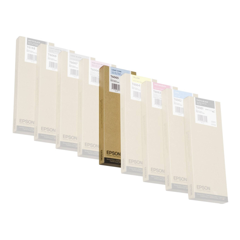 Epson tusz jasny cyan T 606  220 ml  T 6065