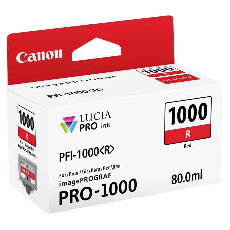Canon PFI-1000 R red