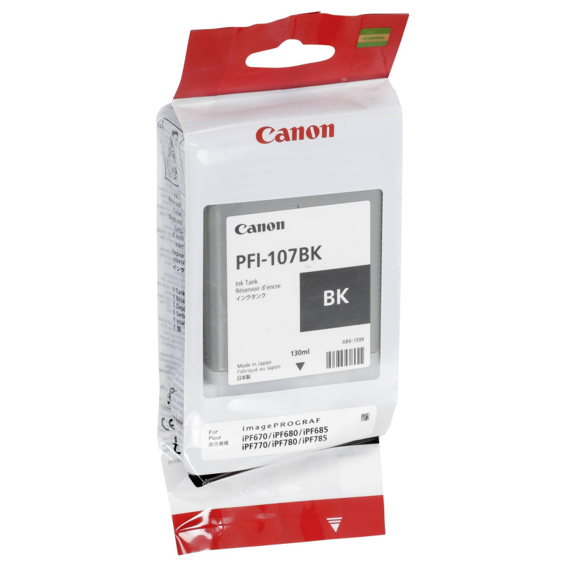 Canon PFI-107 BK tusz czarny