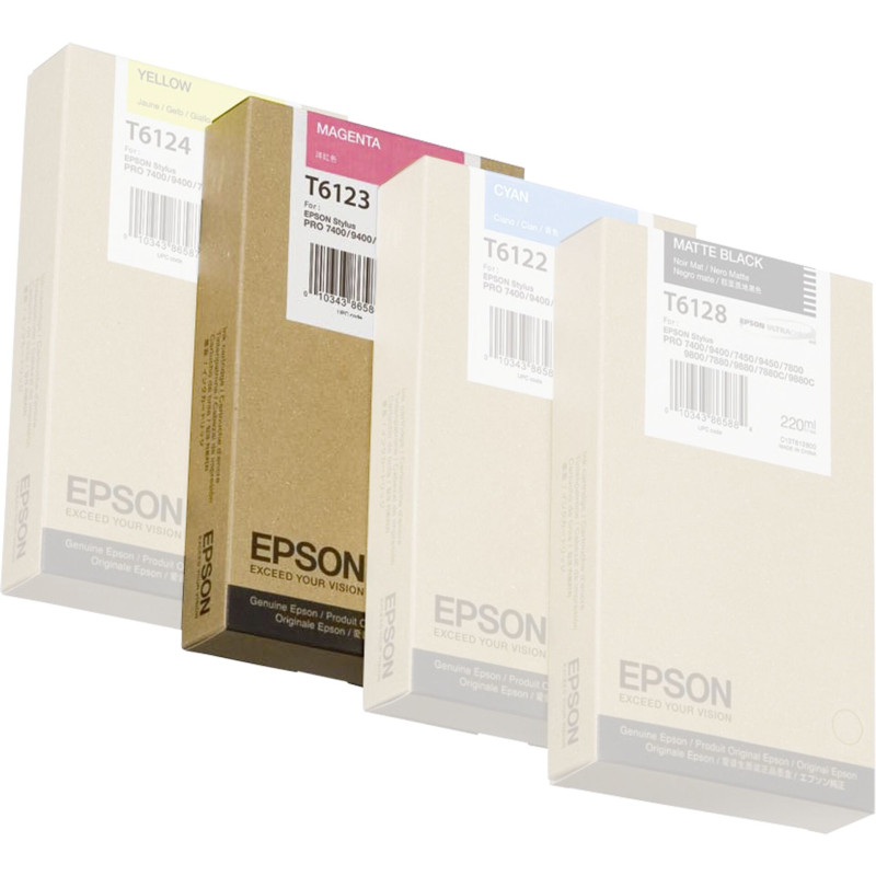 Epson Tusz magenta T 612  220 ml  T 6123