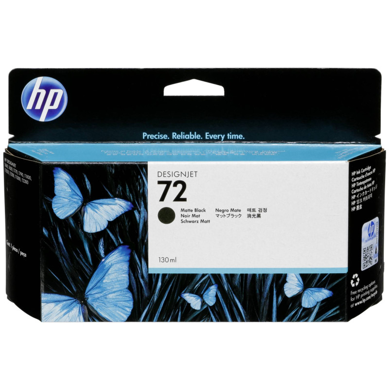 HP C 9403 A Tusz czarny matowy Vivera      No. 72